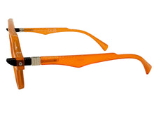 Classic Vintage Retro Style SUNGLASSES Large Caramel Frame - Brown Lens 80595