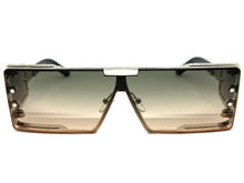 Classic Hardcore Luxury Hip Hop Rapper Pimp Style SUNGLASSES Silver Frame 79004