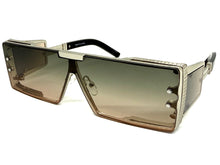Classic Hardcore Luxury Hip Hop Rapper Pimp Style SUNGLASSES Silver Frame 79004