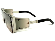 Classic Hardcore Luxury Hip Hop Rapper Pimp Style SUNGLASSES Silver Frame 79004