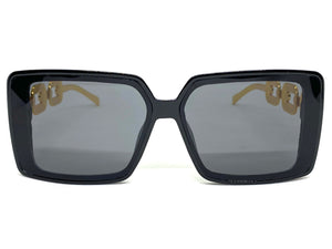 Classy Elegant Modern Retro Style SUNGLASSES Black Frame E1820