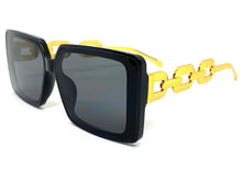 Classy Elegant Modern Retro Style SUNGLASSES Black Frame E1820