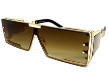 Classic Hardcore Luxury Hip Hop Rapper Pimp Style SUNGLASSES Gold Frame 79004
