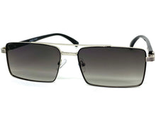 Classic Contemporary Modern Designer Style SUNGLASSES Silver Frame 2095