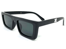 Classic Modern Retro Style SUNGLASSES Black Frame - Dark Lens 1240