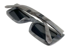 Classic Modern Retro Style SUNGLASSES Gray Frame - Dark Lens 1240