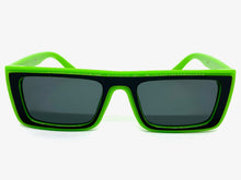 Classic Modern Retro Style SUNGLASSES Green Frame - Dark Lens 1240