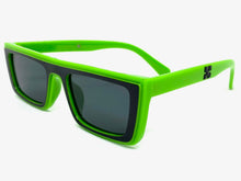 Classic Modern Retro Style SUNGLASSES Green Frame - Dark Lens 1240