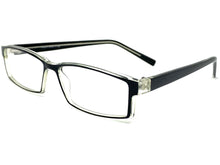 Classy Contemporary Modern Style Clear Lens EYEGLASSES Black Fashion Frame 1315