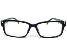 Classy Contemporary Modern Style Clear Lens EYEGLASSES Black Fashion Frame 1427