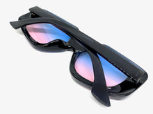 Exaggerated Vintage Retro Style SUNGLASSES Large Black Frame 1220