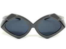 Exaggerated Modern Retro Futuristic Style SUNGLASSES Large Funky Gray Frame 2177