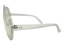 Oversized Vintage Retro Style Clear Lens EYEGLASSES Large Round Transparent Frame 80902