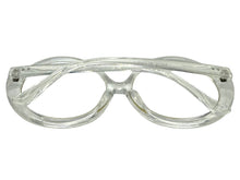 Oversized Vintage Retro Style Clear Lens EYEGLASSES Large Round Transparent Frame 80902