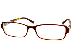 Classy Contemporary Modern Style Clear Lens EYEGLASSES Brown Fashion Frame 1312