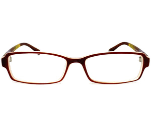 Classy Contemporary Modern Style Clear Lens EYEGLASSES Brown Fashion Frame 1312