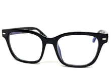 Classic Vintage Retro Style Clear Lens Blue Light Block Computer EYEGLASSES Black Frame 4009