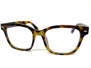 Classic Vintage Retro Style Clear Lens Blue Light Block Computer EYEGLASSES Tortoise Frame 4009