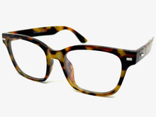 Classic Vintage Retro Style Clear Lens Blue Light Block Computer EYEGLASSES Tortoise Frame 4009
