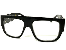 Classic Vintage Retro Hip Hop Rapper Style Clear Lens EYEGLASSES Large Thick Black Frame 5355