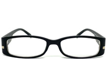 Classy Contemporary Modern Style Clear Lens EYEGLASSES Black Fashion Frame 4047