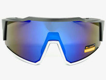 Oversized Retro Sporty Wrap Around Style SUNGLASSES Large Gray Frame 3653