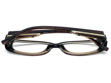 Classy Contemporary Modern Style Clear Lens EYEGLASSES Brown Fashion Frame 4047