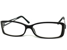 Classy Contemporary Modern Style Clear Lens EYEGLASSES Black Fashion Frame 4041