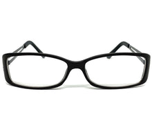 Classy Contemporary Modern Style Clear Lens EYEGLASSES Black Fashion Frame 4041