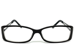 Classy Contemporary Modern Style Clear Lens EYEGLASSES Black Fashion Frame 4041