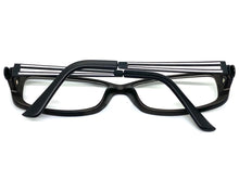 Classy Contemporary Modern Style Clear Lens EYEGLASSES Black Fashion Frame 4041