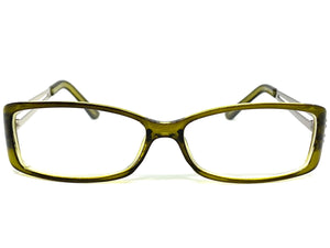 Classy Contemporary Modern Style Clear Lens EYEGLASSES Green Fashion Frame 4041