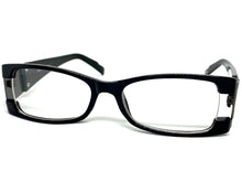 Classy Contemporary Modern Style Clear Lens EYEGLASSES Black Fashion Frame 1441