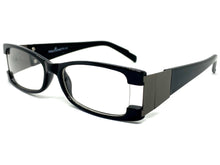 Classy Contemporary Modern Style Clear Lens EYEGLASSES Black Fashion Frame 1441