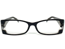 Classy Contemporary Modern Style Clear Lens EYEGLASSES Black Fashion Frame 1441