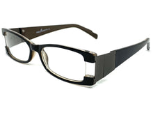 Classy Contemporary Modern Style Clear Lens EYEGLASSES Black Fashion Frame 1441