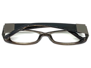 Classy Contemporary Modern Style Clear Lens EYEGLASSES Black Fashion Frame 1441