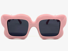 Oversized Exaggerated Vintage Retro Style SUNGLASSES Funky Pink Frame 80559