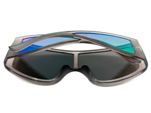 Futuristic Modern Rerto Blinder Shield Style SUNGLASSES Gray Frame 6361