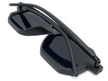 Classic Vintage Retro Aviator Style SUNGLASSES Square Matte Black Frame 80344
