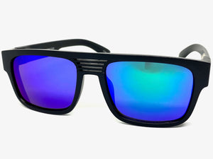 Classic Biker Gangster Hardcore KUSH SUNGLASSES Square Black Frame 80705