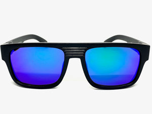 Classic Biker Gangster Hardcore KUSH SUNGLASSES Square Black Frame 80705