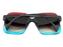 Oversized Exaggerated Vintage Retro Style SUNGLASSES Large Square Multicolor Frame 6786