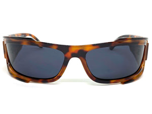 Classic Modern Retro Wrap Around Luxury SUNGLASSES Super Thick Tortoise Frame 80637