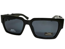 OVERSIZED Classic Hardcore Biker Gangster Style LOCS SUNGLASSES XXL Black Frame - Dark Lens 91255