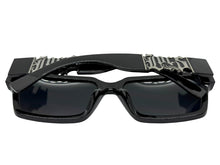 OVERSIZED Classic Hardcore Biker Gangster Style LOCS SUNGLASSES XXL Black Frame - Dark Lens 91255