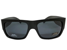 OVERSIZED Classic Hardcore Biker Gangster Style LOCS SUNGLASSES XXL Black Frame - Dark Lens 91318