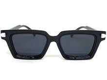 Classic Elegant Vintage Retro Style SUNGLASSES Square Black Frame P0260