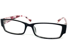 Classy Contemporary Modern Style Clear Lens EYEGLASSES Black Fashion Frame 8079