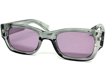 Classic Elegant Vintage Retro Style SUNGLASSES Square Thick Gray Frame 5015
